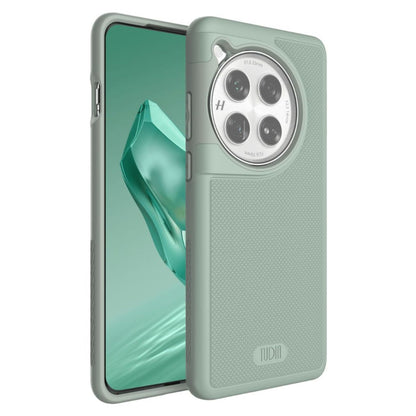 TUDIA MergeGrip MagSafe Compatible Case for OnePlus 12 in Green Lily with Built-In Magnet, Shockproof and Slim Design
