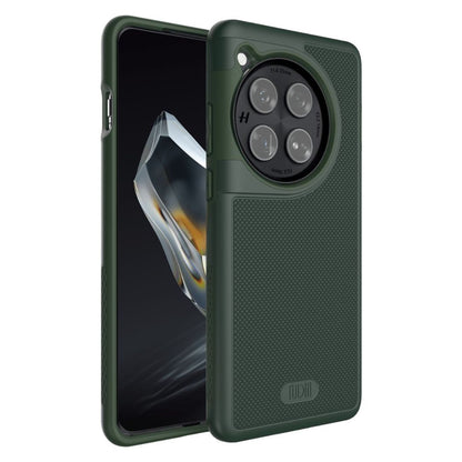 TUDIA MergeGrip MagSafe Compatible Case for OnePlus 12 in Pine Green with Built-In Magnet, Shockproof and Slim Design