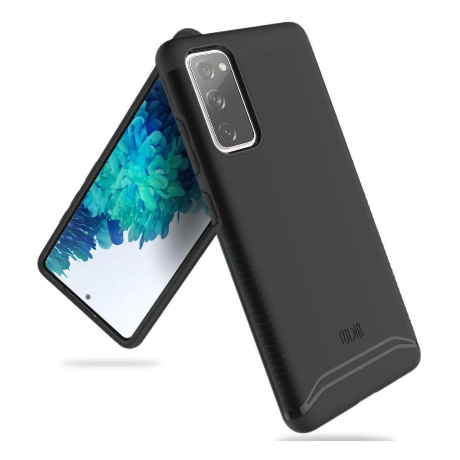 TUDIA Merge Heavy Duty Dual-Layer Case for Samsung Galaxy S20 FE 5G in Matte Black – Shockproof and Slim Protective Cover