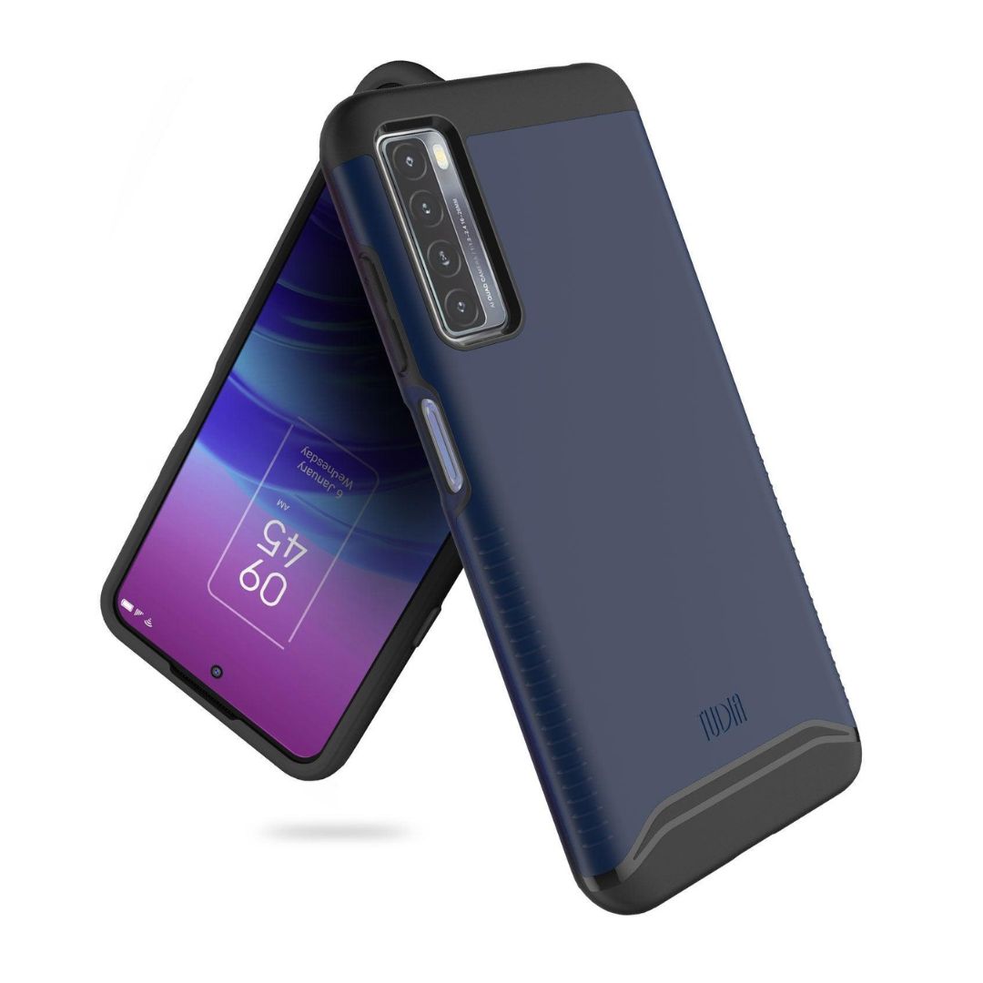 TUDIA DualShield compatibile con Cover TCL 20L / TCL 20S / TCL 20 5G / TCL 20L +, [Merge TUDIA DualShield compatibile con Cover TCL 20L / TCL 20S / TCL 20 5G / TCL 20L +, [Merge