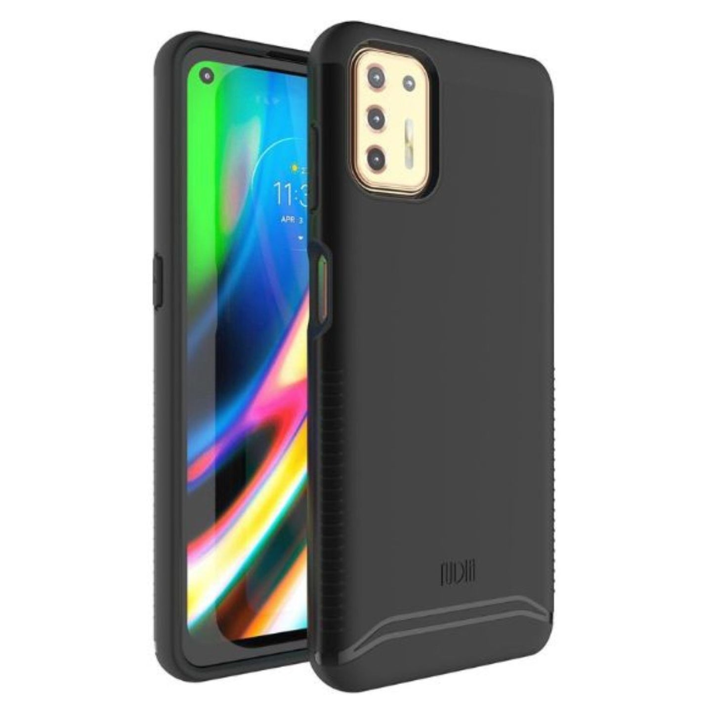 TUDIA MERGE Heavy Duty Dual Layer Case for Motorola Moto G9 Plus – Rugged and Durable Protection