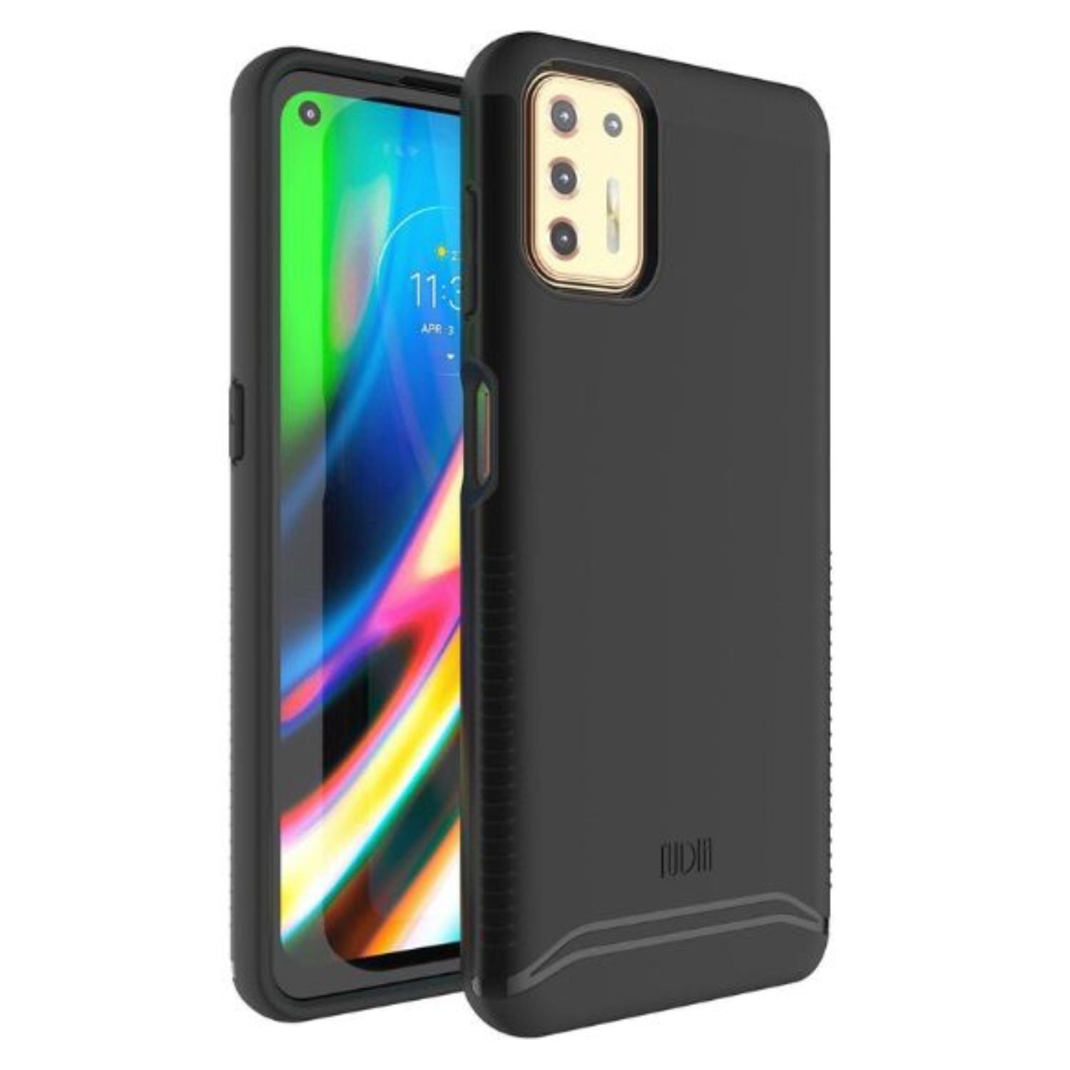 TUDIA MERGE Heavy Duty Dual Layer Case for Motorola Moto G9 Plus – Rugged and Durable Protection
