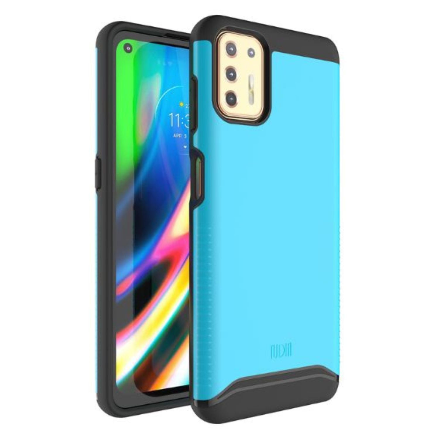 TUDIA MERGE Heavy Duty Dual Layer Case for Motorola Moto G9 Plus – Rugged and Durable Protection