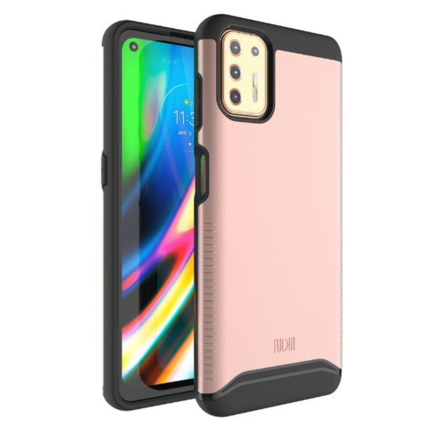 TUDIA MERGE Heavy Duty Dual Layer Case for Motorola Moto G9 Plus – Rugged and Durable Protection