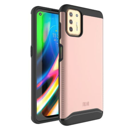 TUDIA MERGE Heavy Duty Dual Layer Case for Motorola Moto G9 Plus – Rugged and Durable Protection