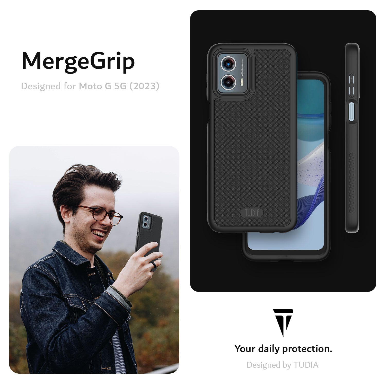 TUDIA Motorola Moto G 5G (2023) MergeGrip Series Case TUDIA Motorola Moto G 5G (2023) MergeGrip Series Case