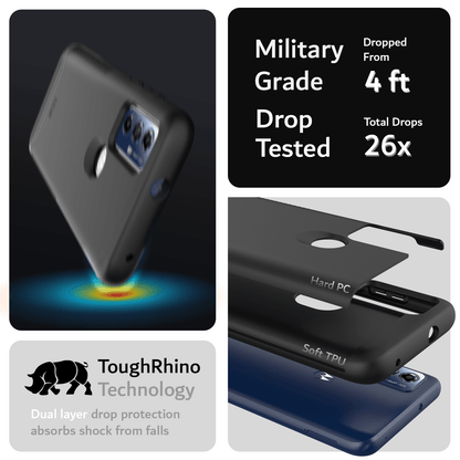Motorola Moto G Play 2023 Case MERGE Heavy Duty DualShield - TUDIA Products