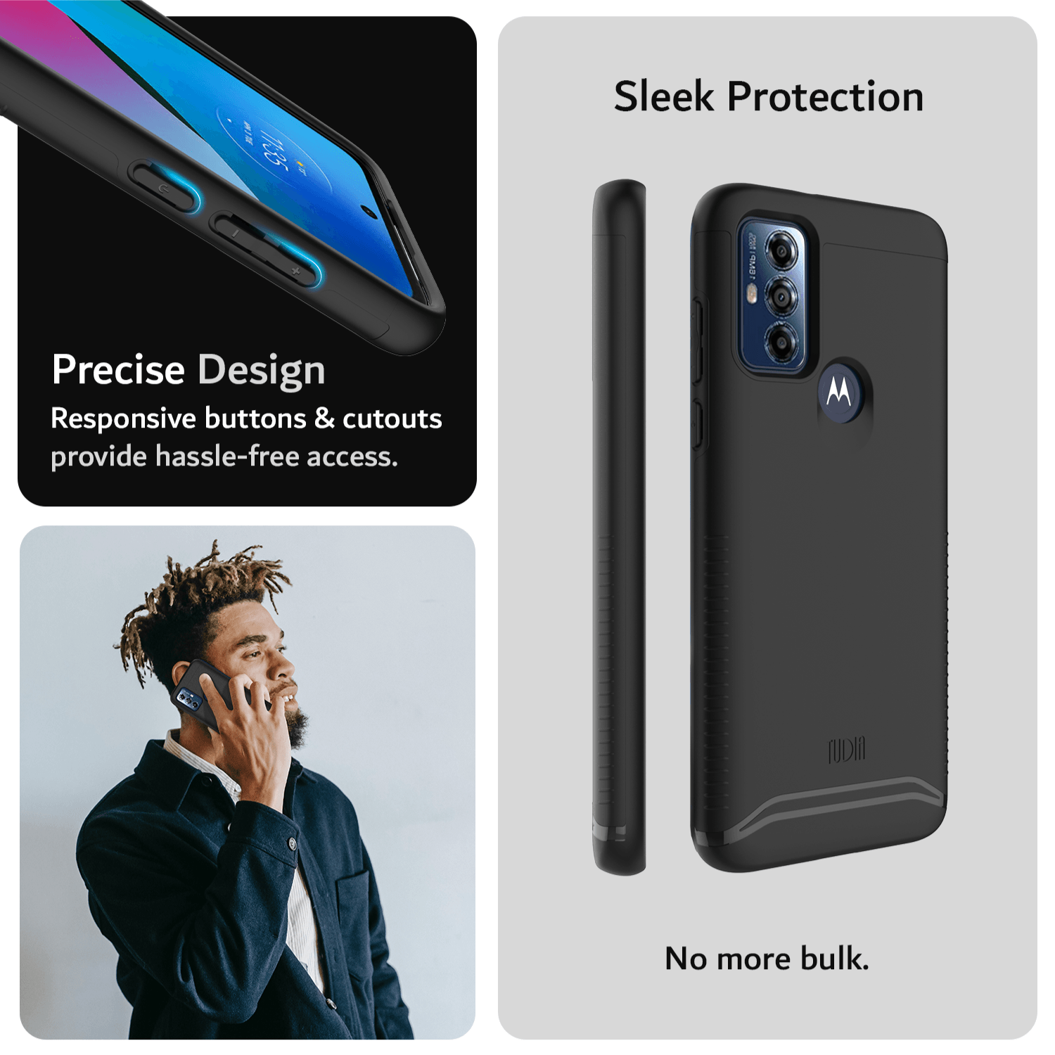 Motorola Moto G Play 2023 Case MERGE Heavy Duty DualShield - TUDIA Products