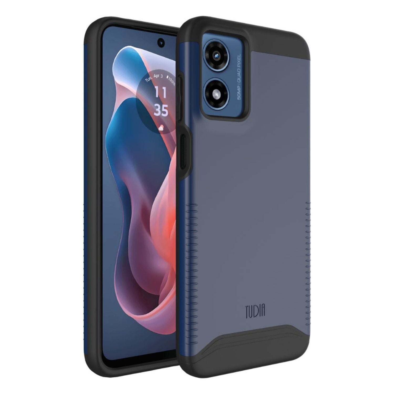 MERGE Heavy Duty Dual Layer Case for Motorola Moto G Play 4G (2024) - Rugged and Durable Protection