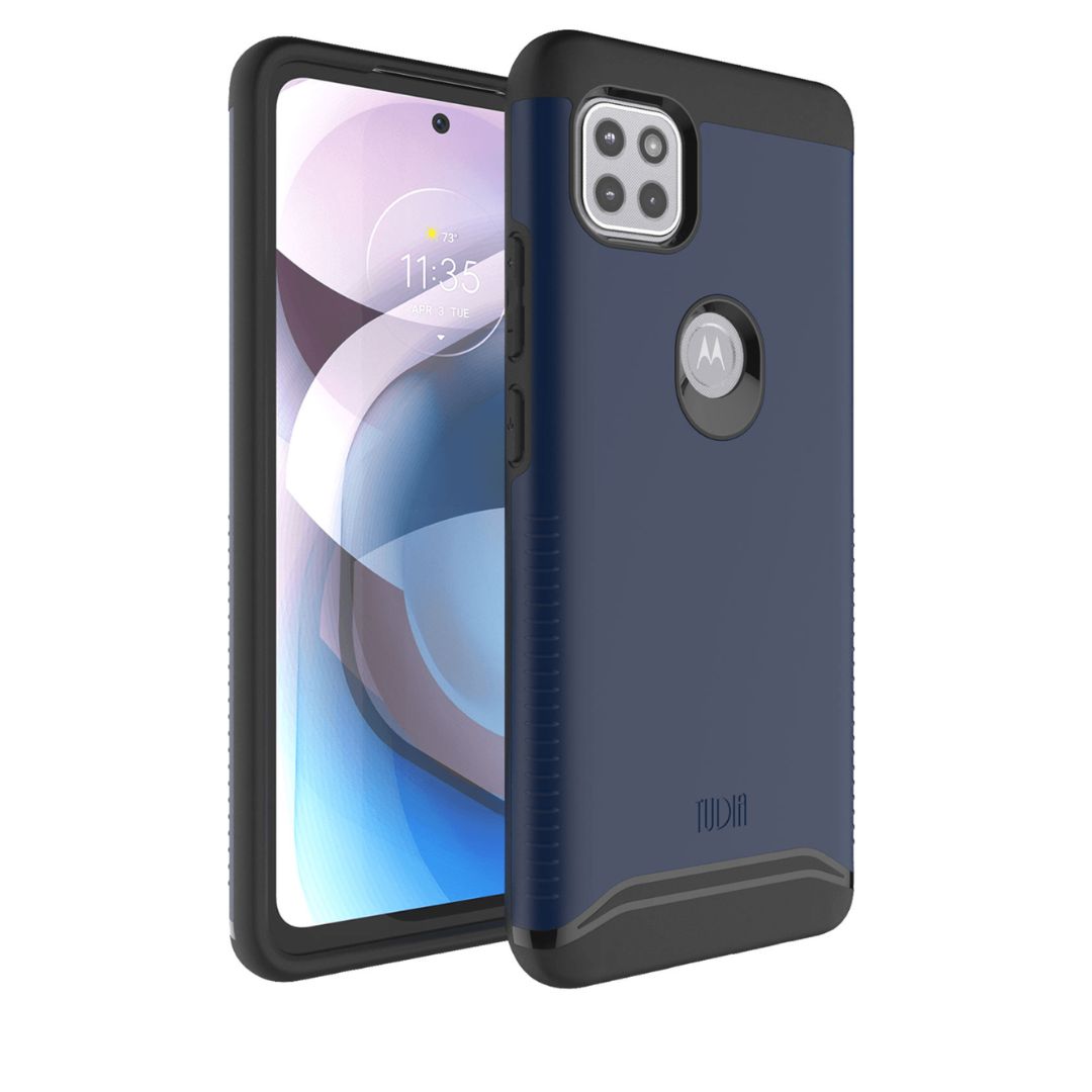 Durable MERGE Heavy Duty Dual Layer Case for Motorola Moto One 5G / 5G UW Ace - Ultimate Protection