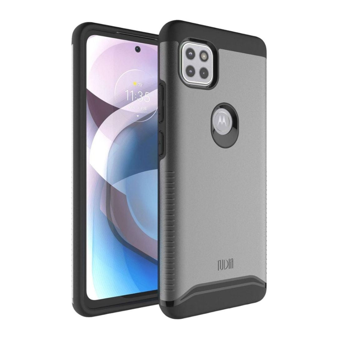 Durable MERGE Heavy Duty Dual Layer Case for Motorola Moto One 5G / 5G UW Ace - Ultimate Protection