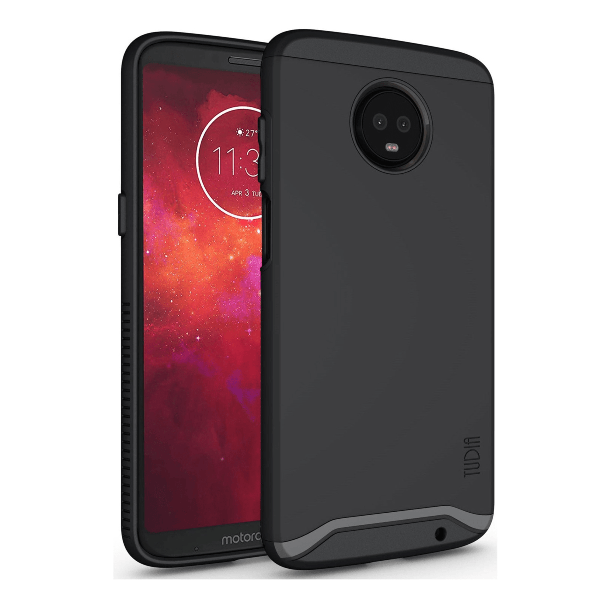 Motorola Moto Z3 / Moto Z3 Play Case MERGE Heavy Duty Dual Layer - TUDIA Products