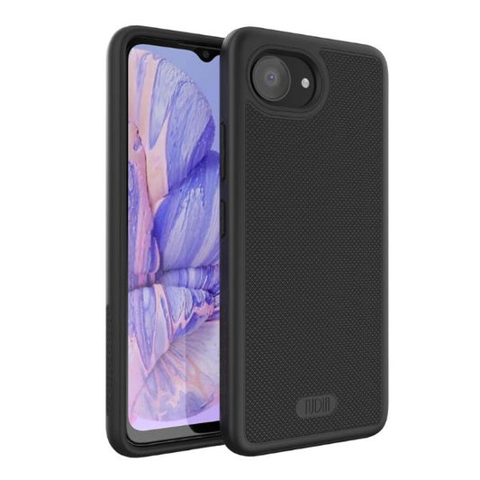 MergeGrip Heavy Duty Dual Layer Case for TUDIA NUU X7 Plus - Rugged and Secure Protection - Black