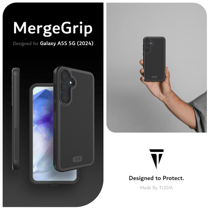 Samsung Galaxy A55 5G Case MergeGrip Heavy Duty - TUDIA Products