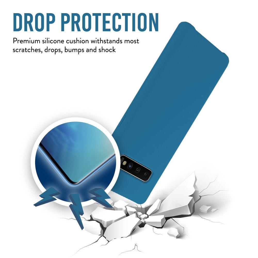 Samsung Galaxy S10 Plus Case Smooth Silicone - TUDIA Products