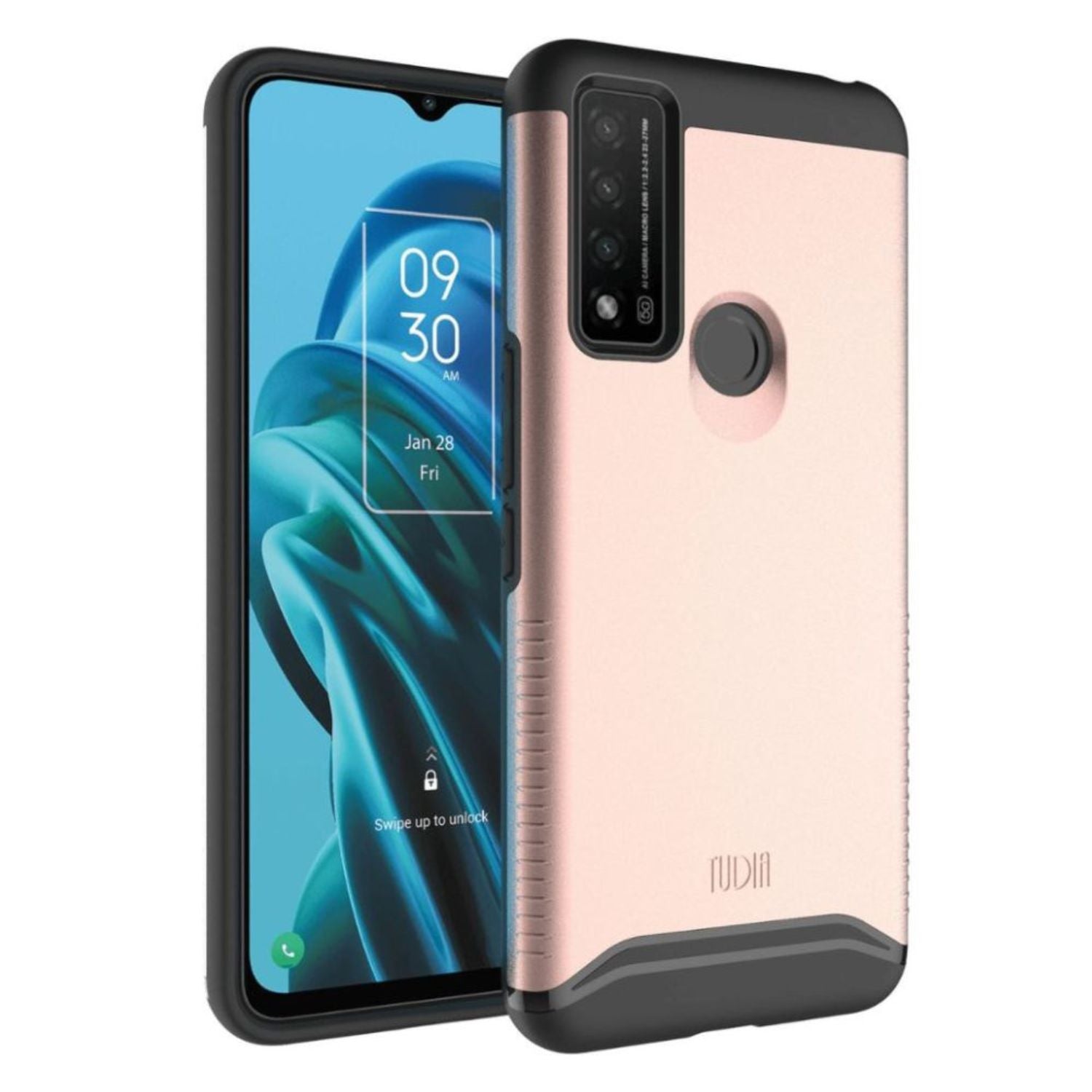 TUDIA MERGE Heavy Duty Dual Layer Case for TCL 30 XE 5G - Durable Protection
