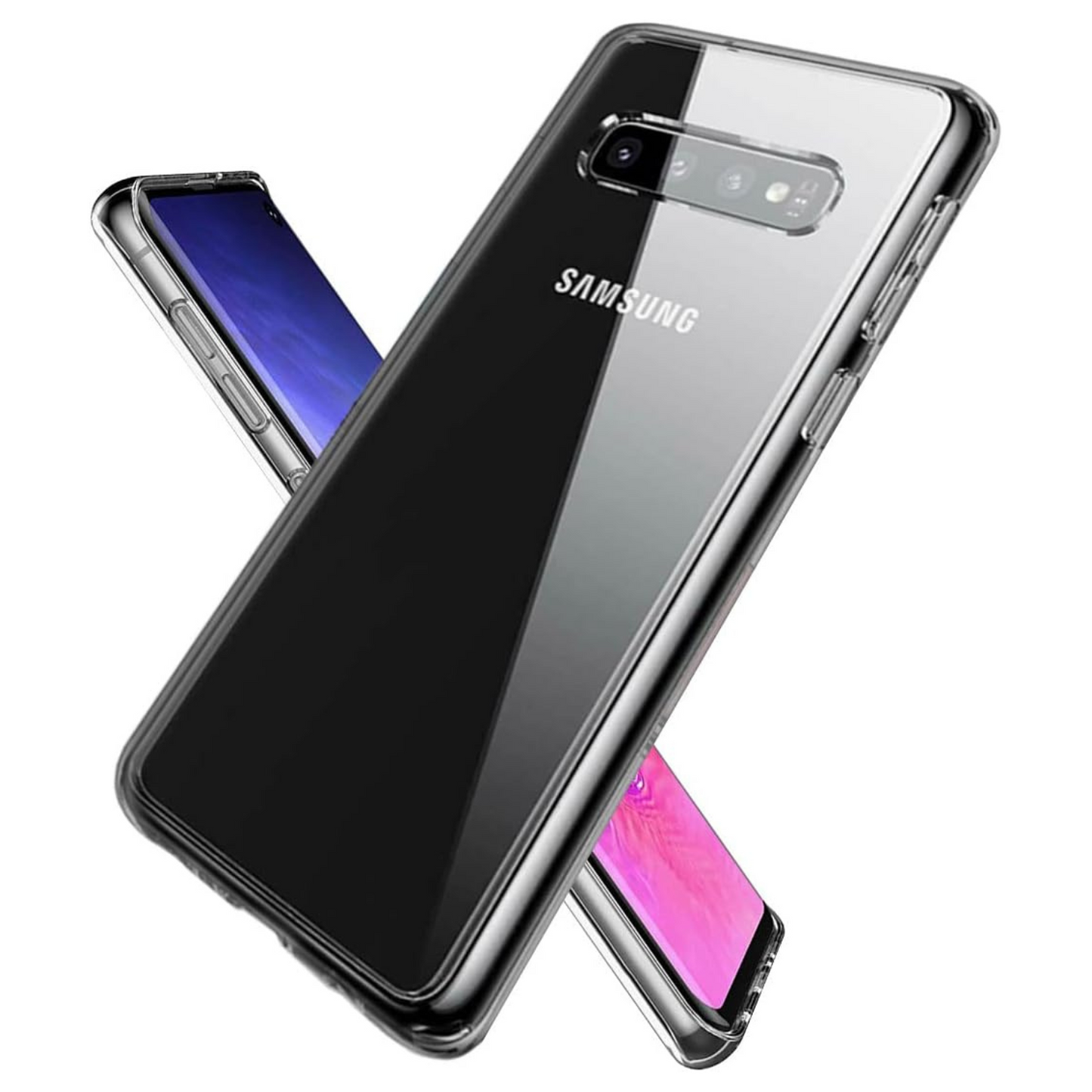 TUDIA Transparent shockproof TPU case for Samsung Galaxy S10 – ultra-thin, lightweight, and protective