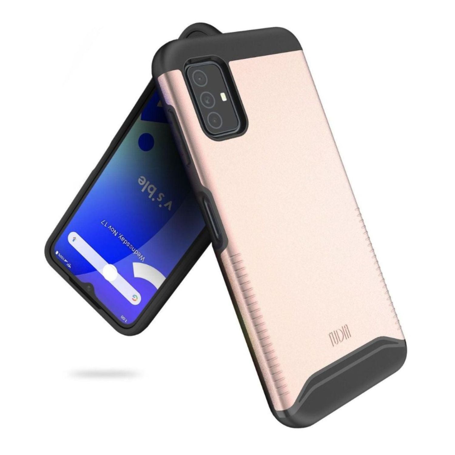 Visible Midnight MERGE Case in Rose Gold – Heavy Duty Dual-Layer Protection for Your Phone - TUDIA Products