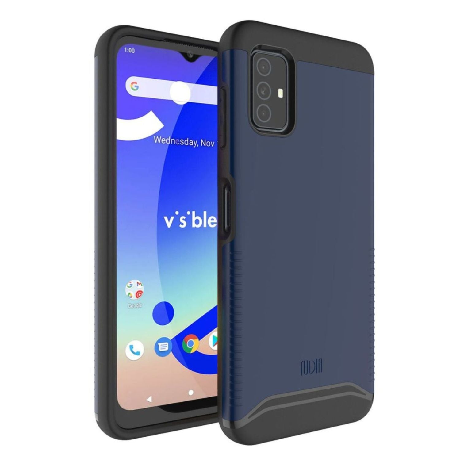Visible Midnight MERGE Dual Layer Protection, Heavy Duty Case - TUDIA Products
