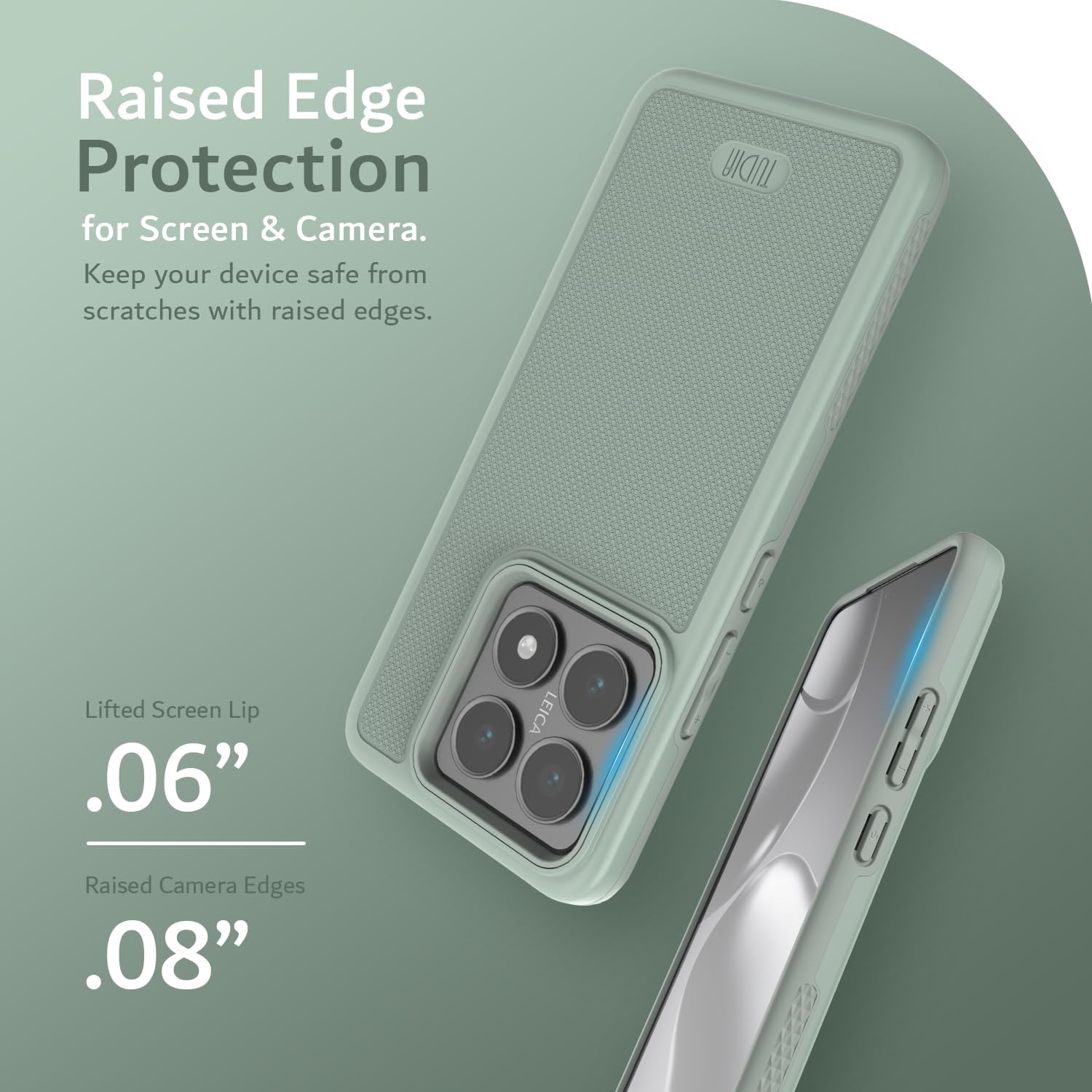 Xiaomi 14T 5G (2024) MergeGrip Military Grade Dual Layer Protection - Heavy Duty Case - TUDIA Products
