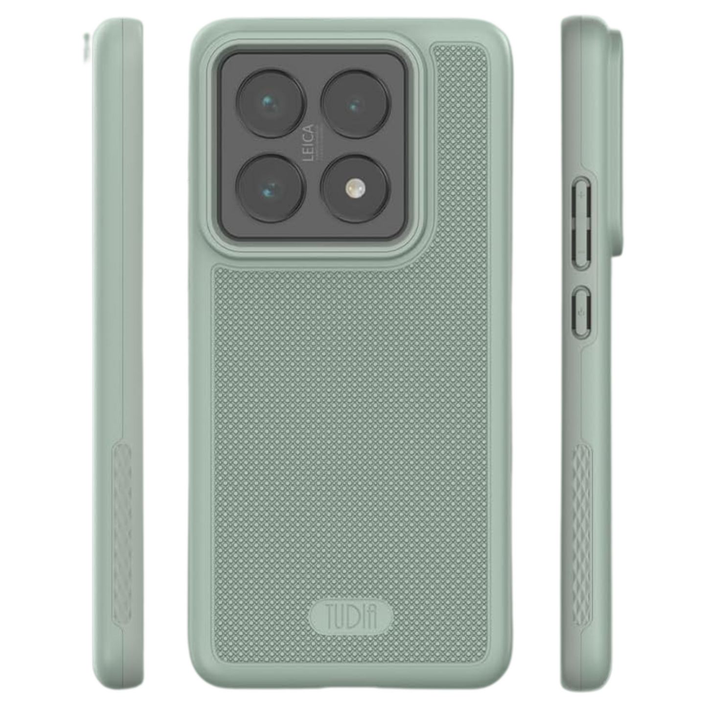 Green Lily MergeGrip Heavy Duty Case for Xiaomi 14T Pro 5G (2024) – Rugged Shockproof Protective Phone Cover