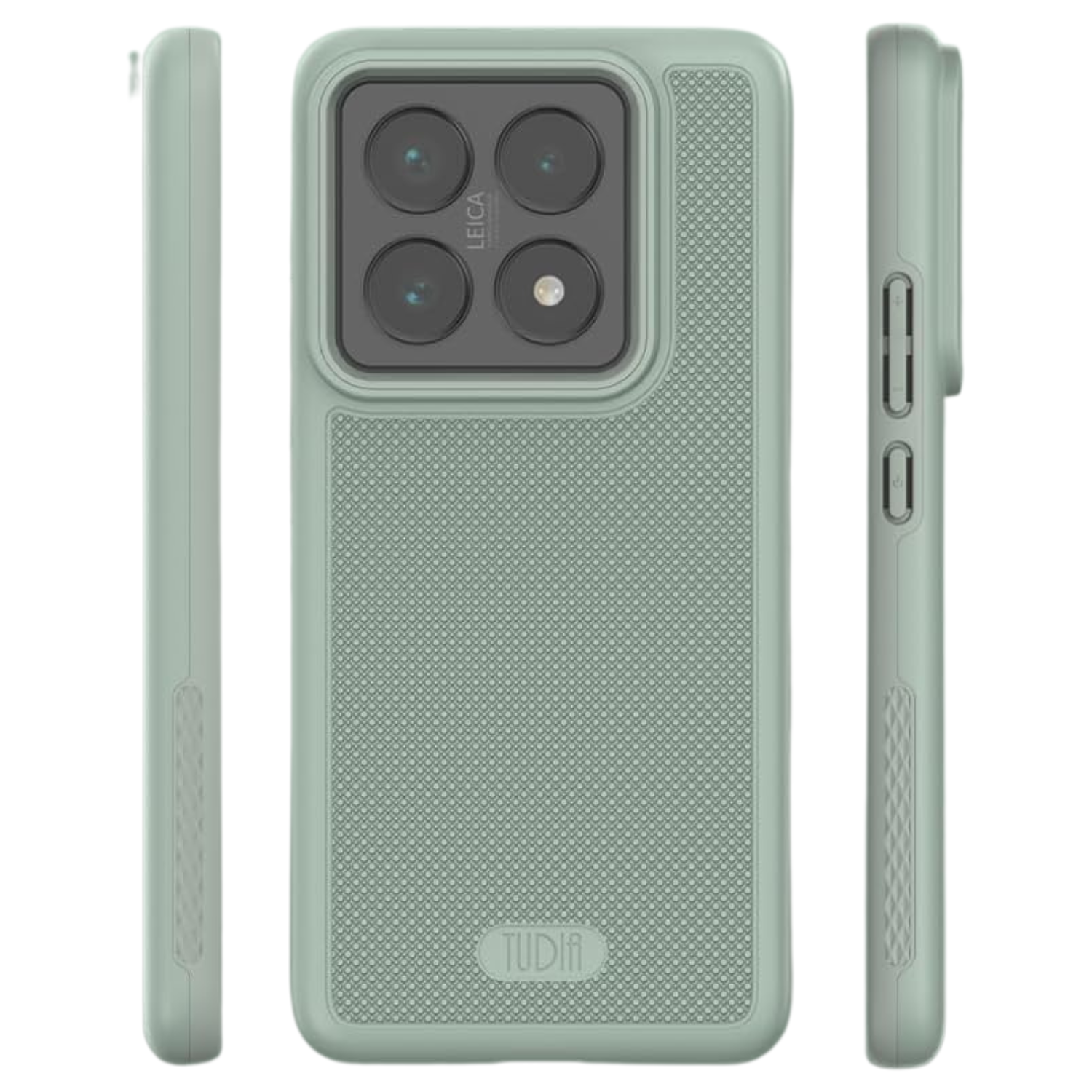 Green Lily MergeGrip Heavy Duty Case for Xiaomi 14T Pro 5G (2024) – Rugged Shockproof Protective Phone Cover