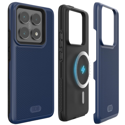 Xiaomi 14T Pro 5G (2024) MergeGrip, MagSafe Military Grade Dual Layer Protection - Heavy Duty Case - TUDIA Products