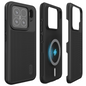 TUDIA MergeGrip Jet Black case for Xiaomi 15 5G – Military Grade, Raised Edge Protection, Enhanced Grip, Drop Tested (2025)

