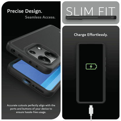 Xiaomi Redmi Note 13 4G (2024) Case MergeGrip Heavy Duty DualShield - TUDIA Products