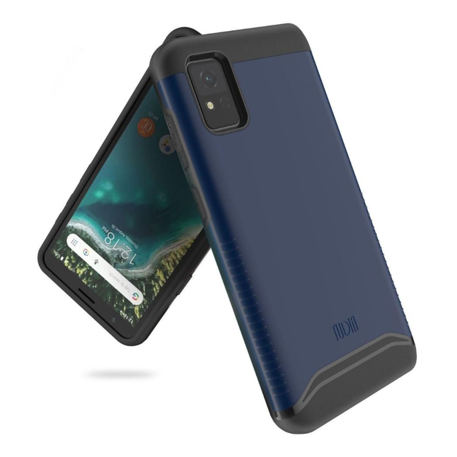TUDIA Durable MERGE Heavy Duty Dual Layer Case for ZTE AVID 589 - Rugged Protection