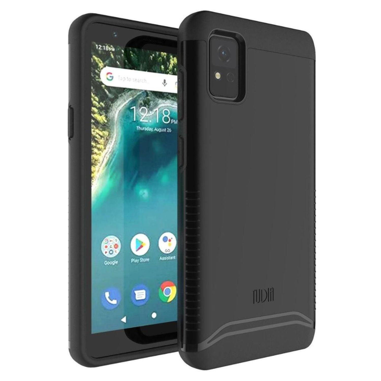 TUDIA Durable MERGE Heavy Duty Dual Layer Case for ZTE AVID 589 - Rugged Protection