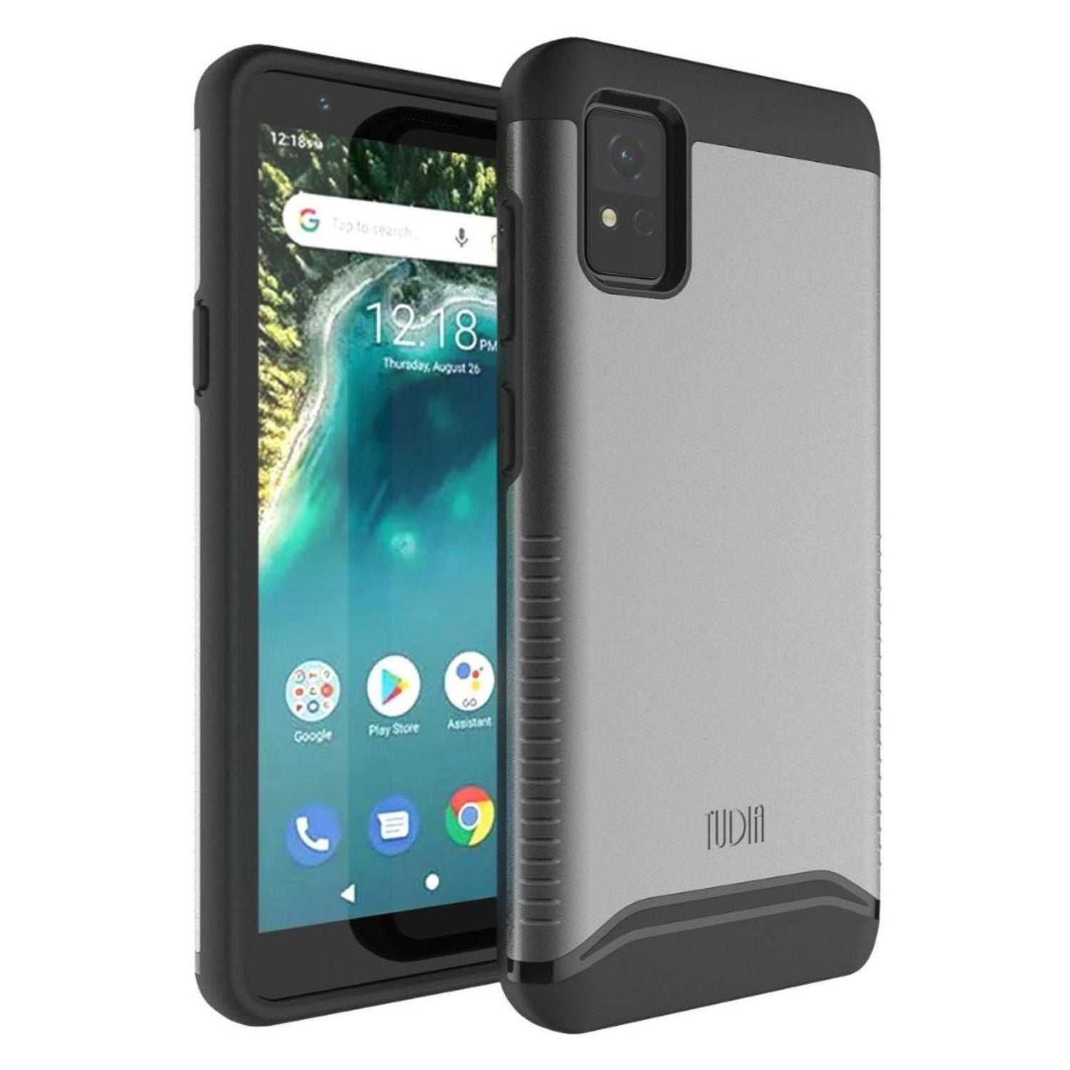 TUDIA Durable MERGE Heavy Duty Dual Layer Case for ZTE AVID 589 - Rugged Protection