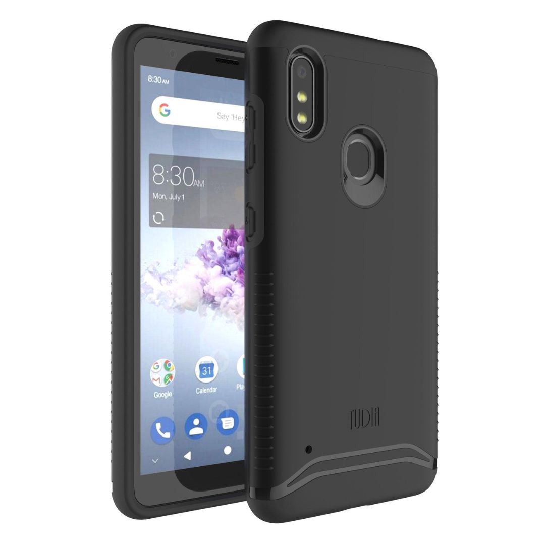 TUDIA MERGE Heavy Duty Dual Layer Case for ZTE Blade A3 Prime - Rugged and Durable Protection