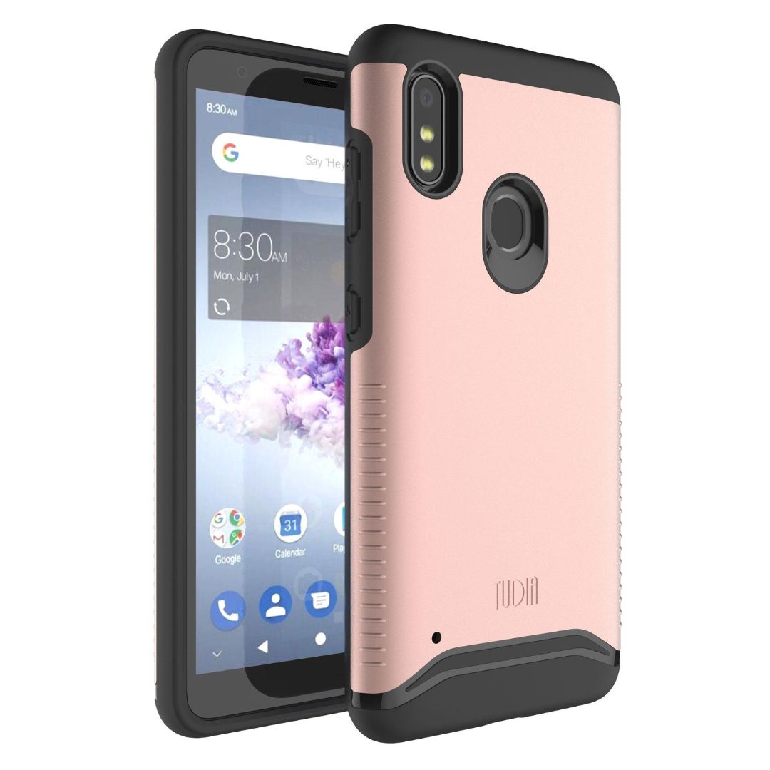 TUDIA MERGE Heavy Duty Dual Layer Case for ZTE Blade A3 Prime - Rugged and Durable Protection