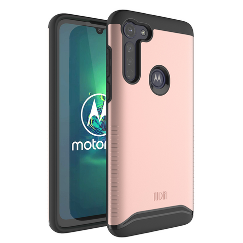 Motorola Moto G8 Power Case MERGE Heavy Duty Dual Layer