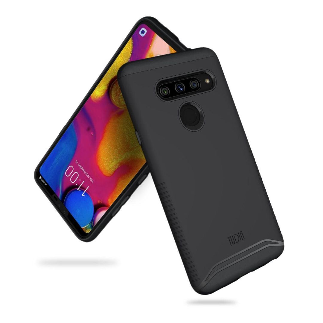 LG V40 ThinQ Case MERGE Heavy Duty Dual Layer - TUDIA Products