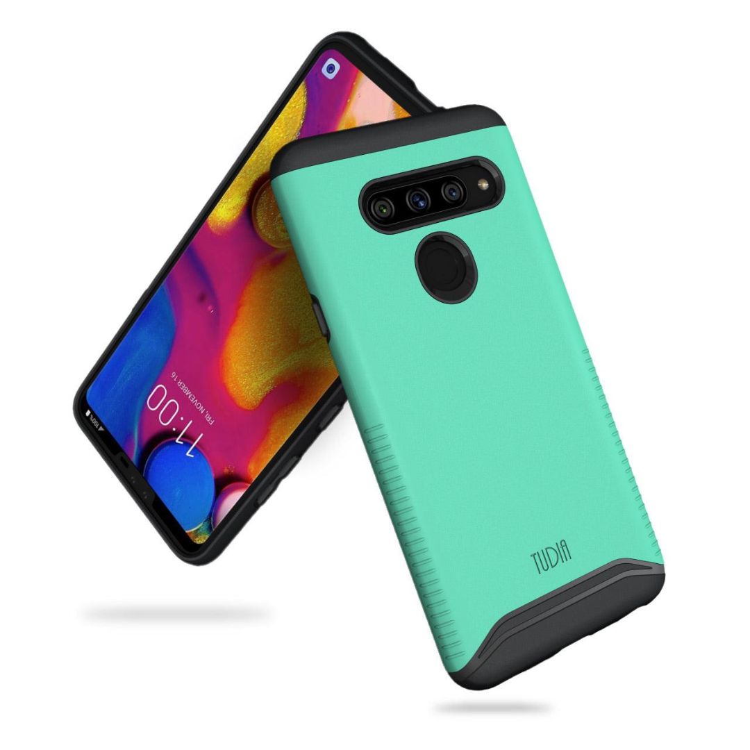 LG V40 ThinQ Case MERGE Heavy Duty Dual Layer - TUDIA Products