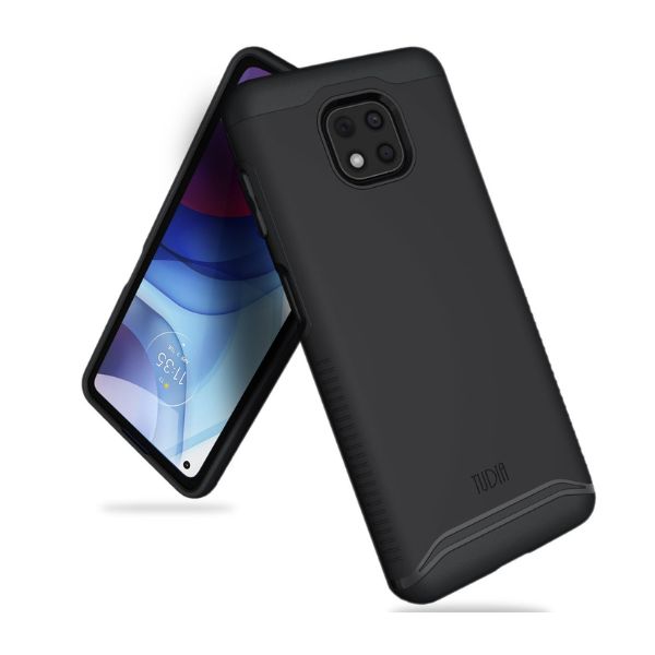 Moto G Power Case (2021) Case MERGE Heavy Duty Dual Layer - TUDIA Products