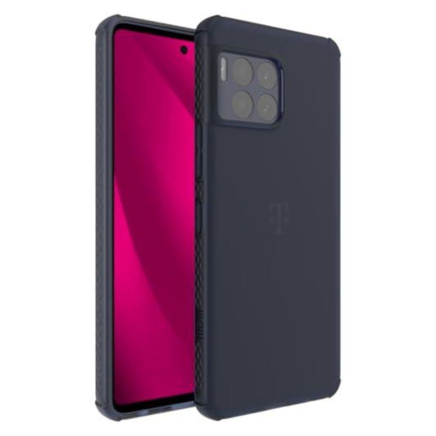 T-Mobile Revvl 7 Pro 5G (2024) Semi-Transparent Case Heavy Duty DualShield