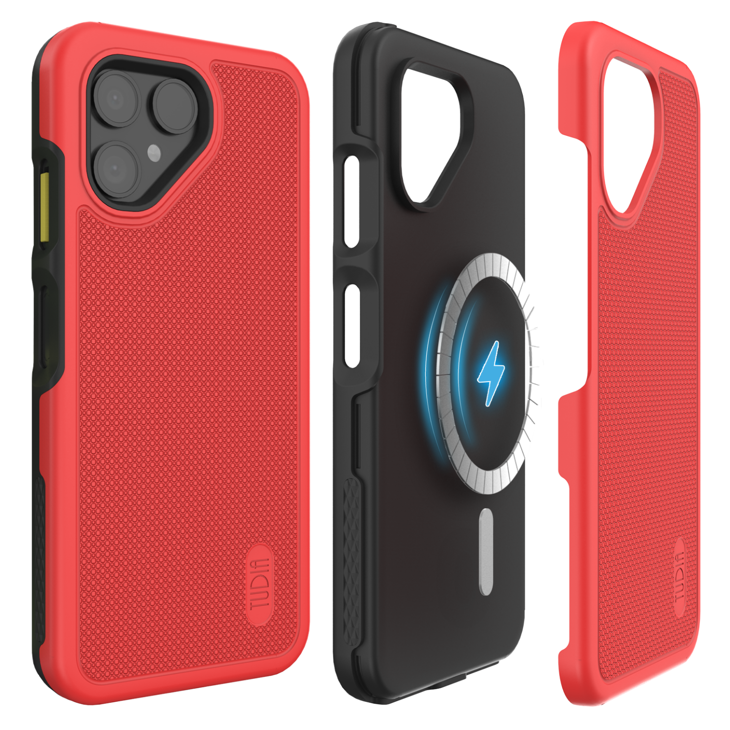 TUDIA MergeGrip Case for Fairphone 6, MagSafe Compatible, Red TUDIA MergeGrip Case for Fairphone 6, MagSafe Compatible, Red