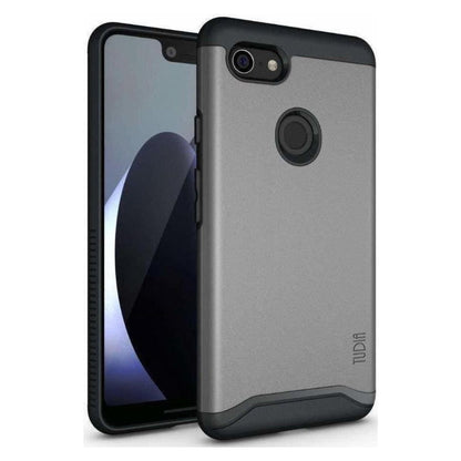 Google Pixel 3 XL Case MERGE Heavy Duty Dual Layer - TUDIA Products