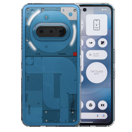 Protective Transparent LUCION Case Designed for Nothing Phone 3a (2025)