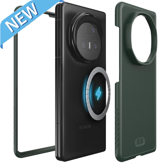 Honor Magic V5 (2025) Case MergeGrip [Magsafe] Heavy Duty Dual Shield