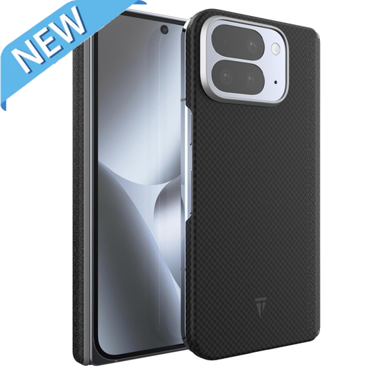 Aramid Fiber 1500D Google Pixel 10 Pro Fold 2025 [Pixelsnap & MagSafe Compatible] Case with Hinge Protection