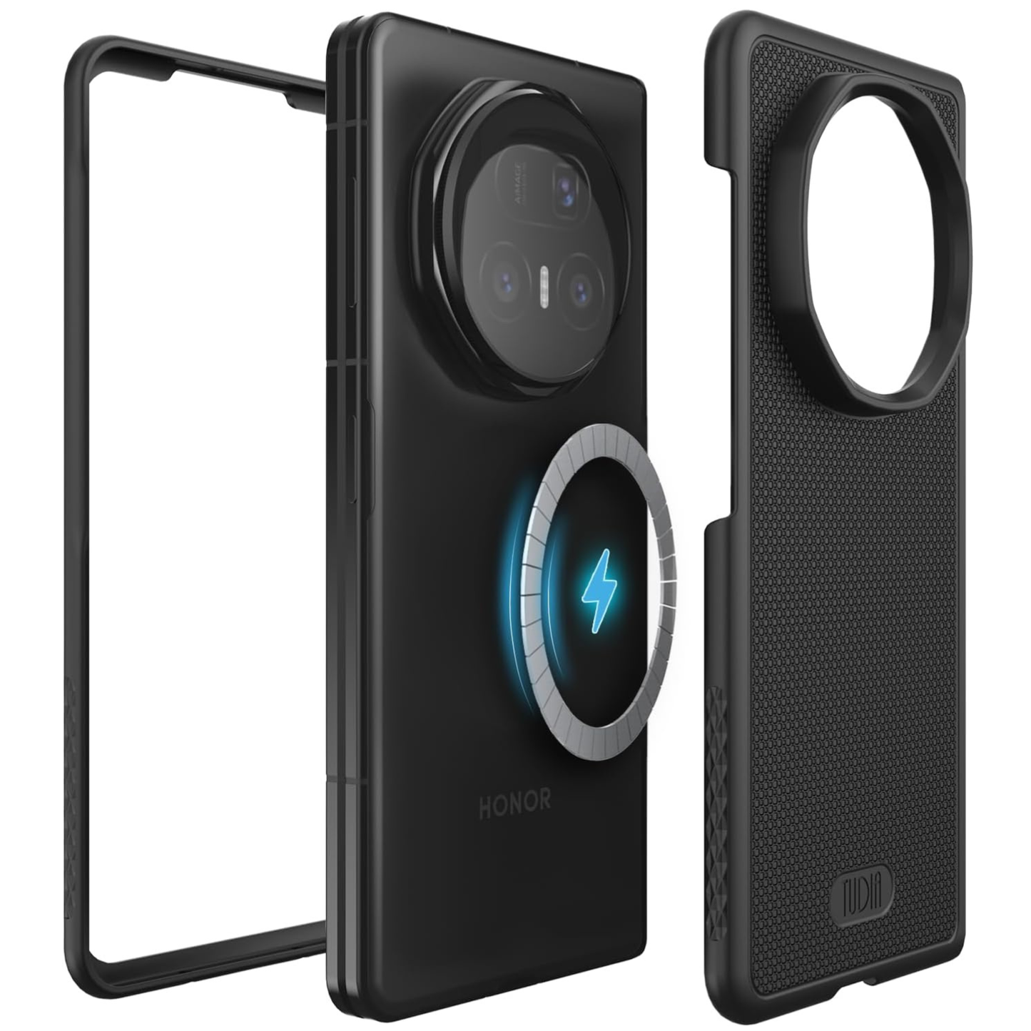 Honor Magic V5 (2025) Case MergeGrip [Magsafe] Heavy Duty Dual Shield