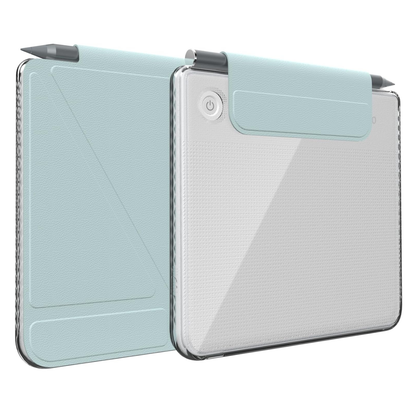 Kobo Libra Colour (2024) Case M-FLIP Detachable Clear Magnetic Fold Cover with Stylus Holder