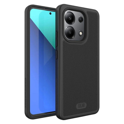 Jet Black MergeGrip Heavy Duty DualShield Case for Xiaomi Redmi Note 13 4G (2024) – Durable Shockproof Protective Cover