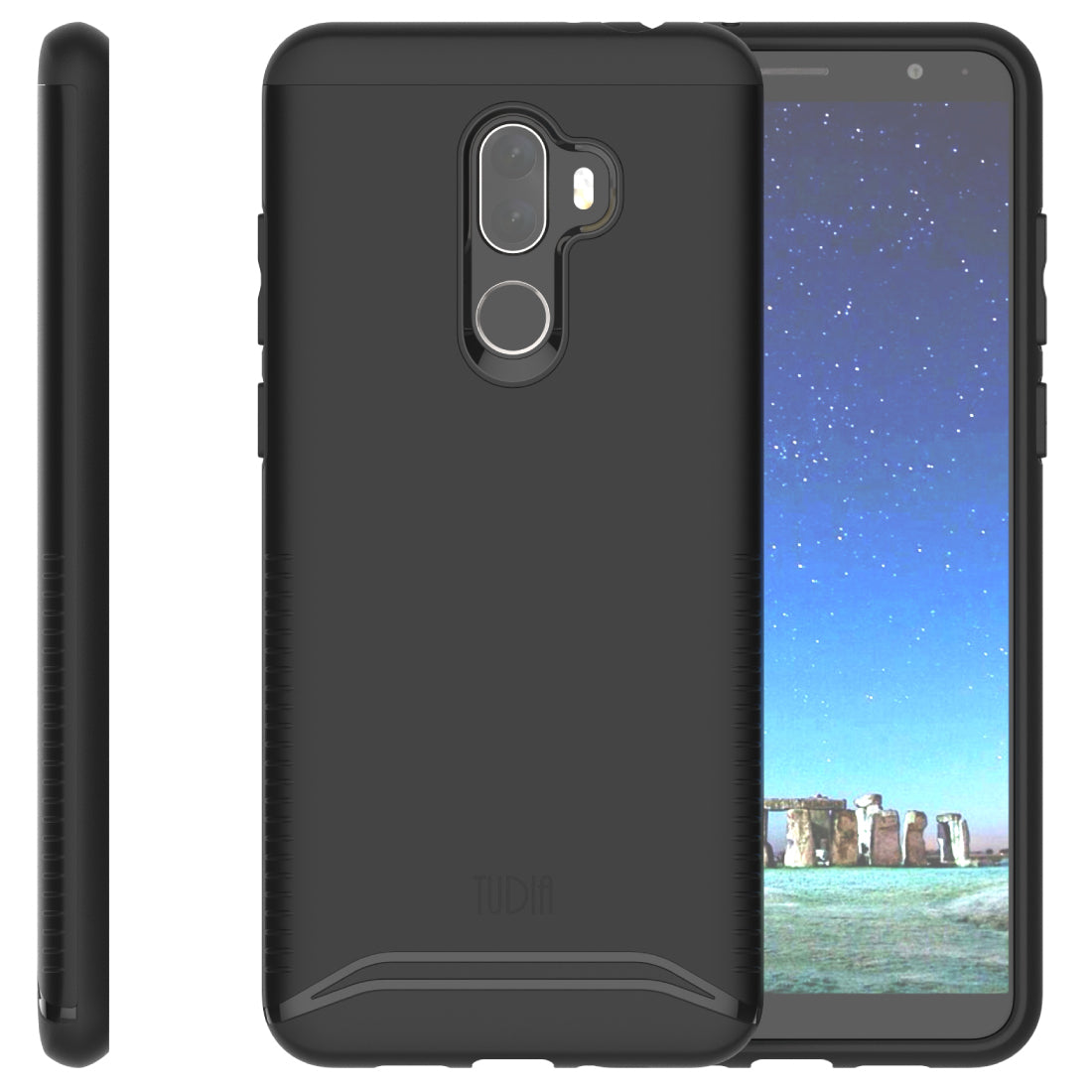 ZTE Blade Max View Case MERGE Heavy Duty Dual Layer