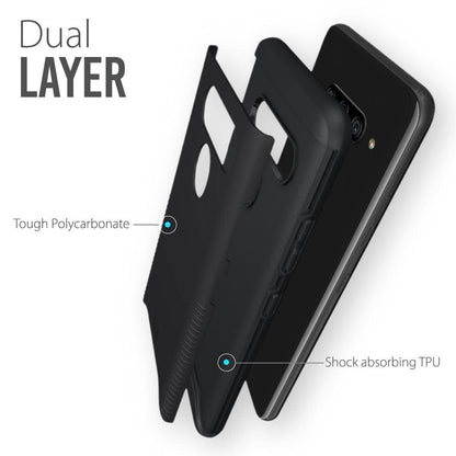 LG V40 ThinQ Case MERGE Heavy Duty Dual Layer - TUDIA Products