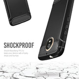Motorola Moto G5S Case TAMM Carbon Fiber Grip